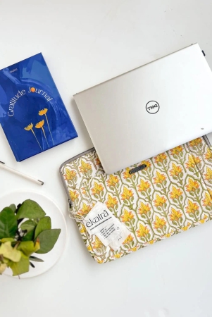 sustainable-handmade-cotton-laptop-sleevelaptop-cover-by-ekatra-yellow-motif