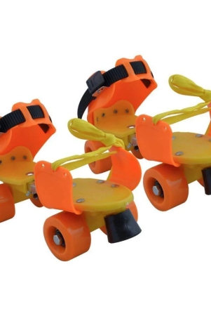 sevriza-orange-and-yeallow-roller-skates-for-kids-age-group-3-15-years-adjustable