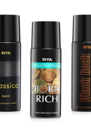 riya-classico-born-rich-black-rock-perfume-body-spray-for-men-150-ml-pack-of-3-