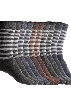 texlon-multicolor-woollen-mens-mid-length-socks-pack-of-5-multicolor