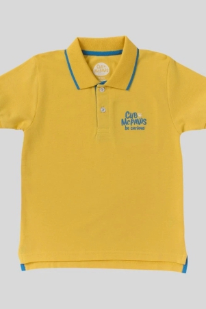 cub-mcpaws-yellow-cotton-boys-polo-t-shirt-pack-of-1-none