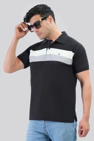 forbro-black-cotton-regular-fit-mens-sports-polo-t-shirt-pack-of-1-none