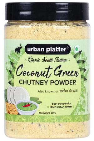 urban-platter-south-indian-style-instant-coconut-green-chutney-powder-200g-nariyal-ki-chutney-just-add-water