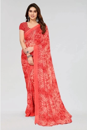 anand-georgette-printed-saree-with-blouse-piece-red-pack-of-1-red