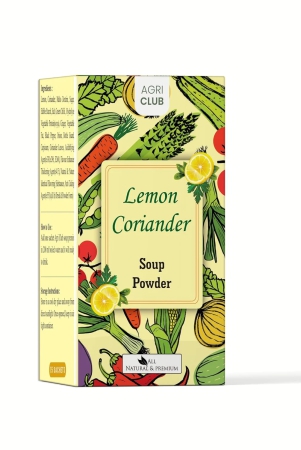 agri-club-lemon-coriander-soup-powder-15-sachets-each-15-gm