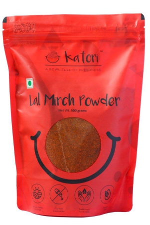 katori-red-chilli-lal-mirch-powder-teja-chilies-mathania-chilies-500gm