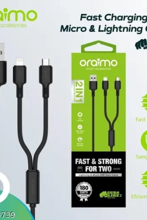 oraimo-d62-2in1-micro-usb-iphone-data-charge-cableblack