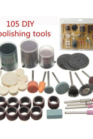 105-pieces-rotary-power-tool-set-mini-drill-kit-fits-18-shank-sanding-polishing