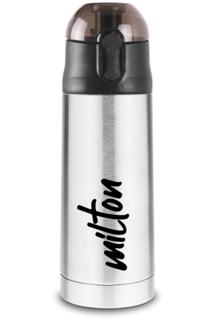 milton-new-crown-600-black-green-sipper-water-bottle-750-ml-set-of-1-silver