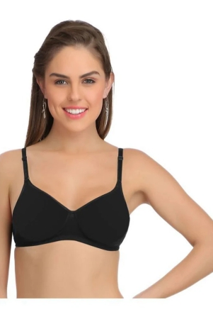 selfcare-cotton-t-shirt-bra-black-36b