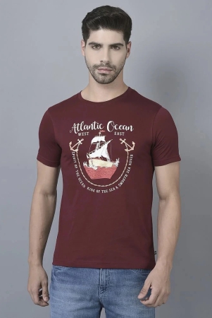 dollar-cotton-blend-regular-fit-printed-half-sleeves-mens-t-shirt-maroon-pack-of-1-none