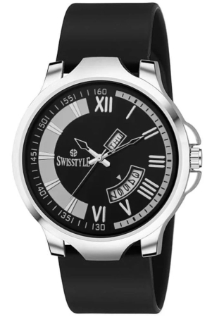 swisstyle-black-silicon-analog-mens-watch