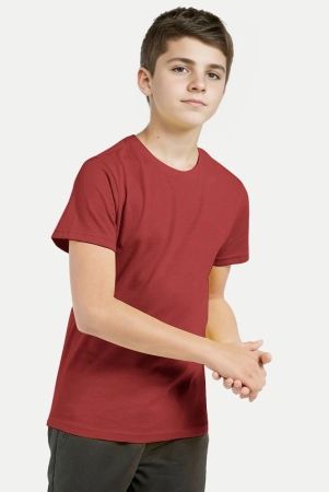 radprix-red-cotton-blend-boys-t-shirt-pack-of-1-none