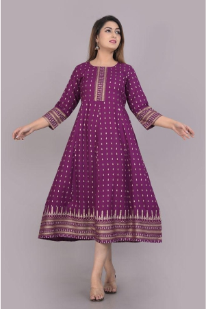 sipet-purple-rayon-womens-anarkali-kurti-pack-of-1-none