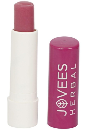 Jovees Herbal Berry Lip Balm with Hyaluronic Acid, Rejuvenates Dry Lips, 5gm