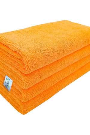 softspun-microfiber-cloth-4-pcs-40x40-cms-340-gsm-orange-thick-lint-streak-free-multipurpose-cloths-automotive-microfibre-towels-for-car-bike-cleaning-polishing-washing-detaili