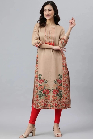 janasya-silk-blend-printed-straight-womens-kurti-beige-pack-of-1-none