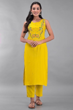 maquien-yellow-straight-rayon-womens-stitched-salwar-suit-pack-of-1-none