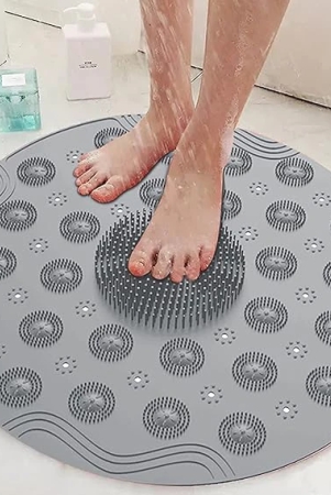 kathiyawadi-shower-mats-non-slip-anti-mould-2-in-1-round-bath-mat-foot-massager-with-drain-holes-suction-cups-anti-mould-antibacterial-fast-dry1-pcs