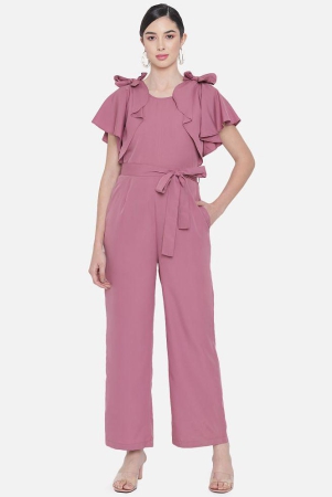 all-ways-you-polyester-pink-regular-dress-l