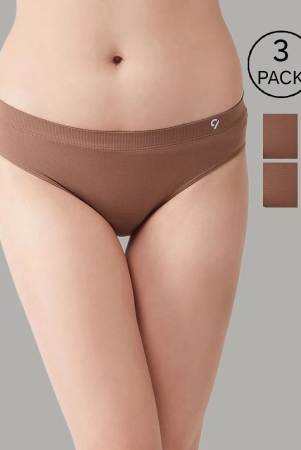 c9-airwear-brown-nylon-solid-womens-bikini-pack-of-3-none