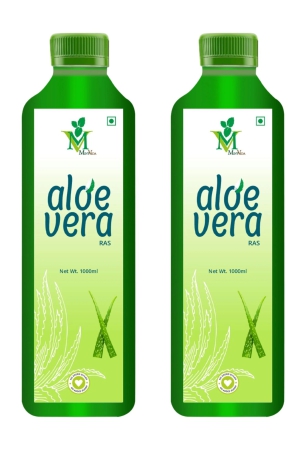 mint-veda-natural-concentrated-aloe-vera-juice-with-pulp-health-ayurvedic-aloe-juice-for-glowing-skin-healthy-hair-and-better-digestion-1-liter-pack-of-2