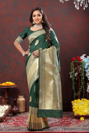 green-soft-silk-woven-design-gold-zari-weaving-saree