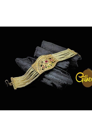 gilher-gold-bracelet-pack-of-1-none