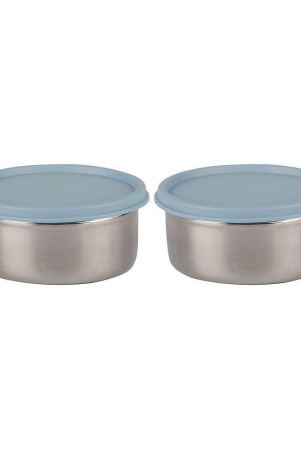 hometales-350ml-stainless-steel-teal-food-container-set-of-2-teal