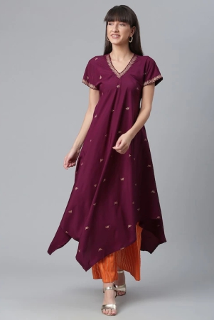 women-multicoloured-kurta-with-trousers