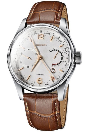 newman-brown-leather-analog-mens-watch