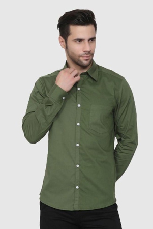 liferoads-olive-100-cotton-regular-fit-mens-casual-shirt-pack-of-1-none