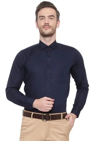 srey-100-cotton-slim-fit-navy-blue-mens-formal-shirt-pack-of-1-none