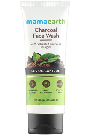 Mamaearth Charcoal Face Wash, 100 ml