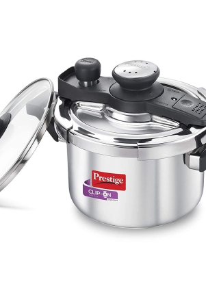 prestige-clip-on-mini-svachh-stainless-steel-spillage-control-pressure-cooker-3-l-silver