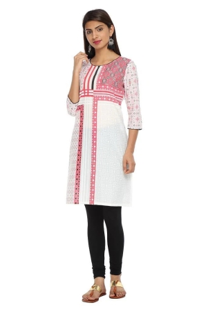 alena-red-cotton-womens-straight-kurti-pack-of-1-l