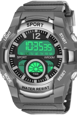 hala-light-grey-resin-digital-mens-watch