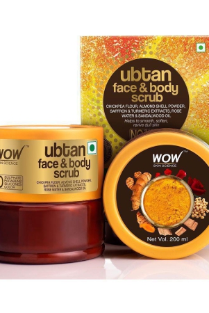 wow-skin-science-ubtan-face-body-scrub-no-sulphate-parabens-silicones-color-200-ml