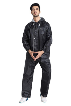 Zacharias Black Rain Suit - 2XL