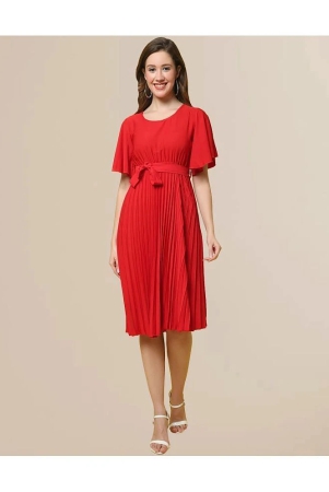 fabflee-red-polyester-womens-fit-flare-dress-pack-of-1-none