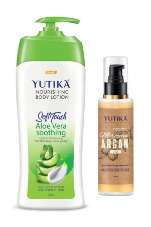 yuthika-aloe-vera-body-lotion-500ml-and-moroccan-argan-oil-for-hair-100ml-bodylotion-and-argan-hair-oil-combo-pack