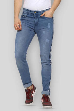 campus-sutra-blue-cotton-blend-slim-fit-mens-jeans-pack-of-1-none