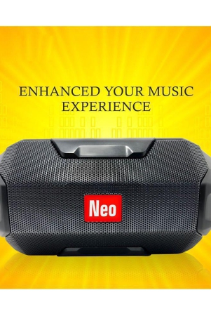 neo-206-black-5-w-bluetooth-speaker-bluetooth-v50-with-usbsd-card-slotcall-function-playback-time-4-hrs-black-black