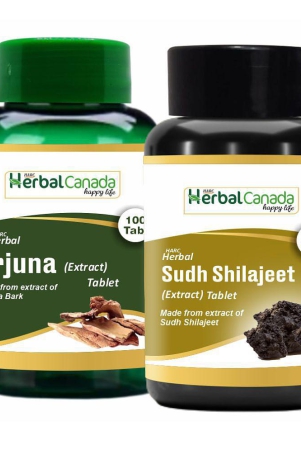 herbal-canada-arjuna-100-tab-sudh-shilajit-100-tab-combo-pack