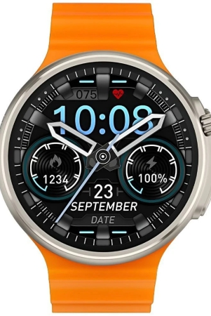 vehop-circle-ultra-with-bt-calling-hd-display-orange-smart-watch