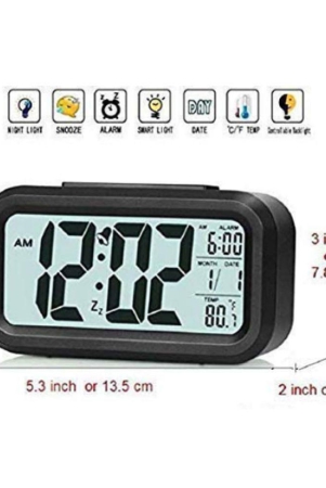 plastic-digital-smart-backlight-battery-operated-alarm-table-clock-with-automatic-sensor-date-and-temperature-black