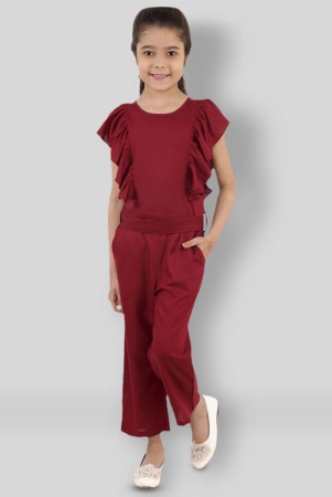 kids-cave-maroon-rayon-girls-jumpsuit-pack-of-1-none