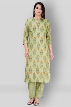 highlight-fashion-export-lime-green-straight-rayon-womens-stitched-salwar-suit-pack-of-1-l