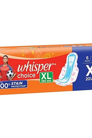 whisper-choice-sanitary-pads-xl