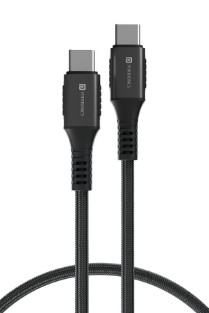 portronics-konnect-240c-240w-futuristic-fast-charging-cable-black